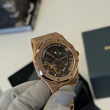 золотой ранет: Audemars Piguet Royal Oak Double Balance Wheel Openworked. • Часы — 1