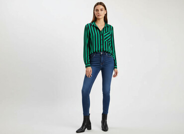 mohito płaszcz w kratę: Mohito, Women`s shirt, size XS