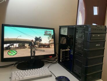 монитор viewsonic: Компьютер, ядер - 2, ОЗУ 16 ГБ, Для несложных задач, Б/у, Intel Pentium, Встроенная видеокарта, SSD