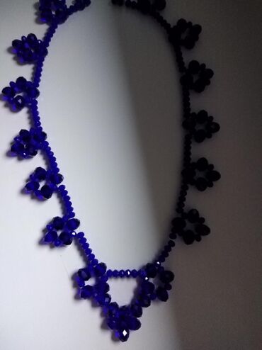 Ogrlice: Biserna ogrlica, Handmade, Materijal: Kristal — 5