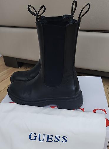 nike soft: GUESS ženske kožne čizme – Chelsea/ankle model, br 38 - Brend: GUESS — 5