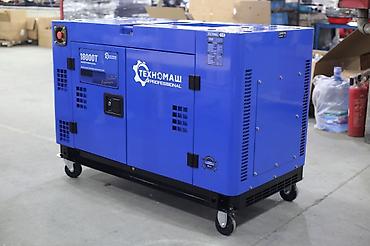 Генераторы: Дизельный генератор ТЕХНОМАШ Professional 18000T - Мощность: серия — 2