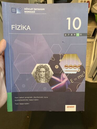 1994 2015 fizika test toplusu pdf: DİM Fizika 10-cu sinif testi, 2019 nəşri. Bəzi səhifələri yazılıb