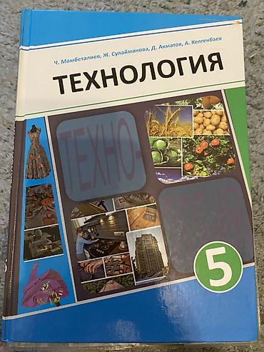 Китептер жана журналдар: Школьные учебники для 5–6 классов. 1 шт - 100 сом — 2