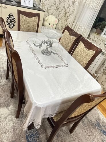 стулья баку: *gülü.h*
Masa /6 ədəd oturacaq *150Azn*
ünvan:Lökbatan(22/06)