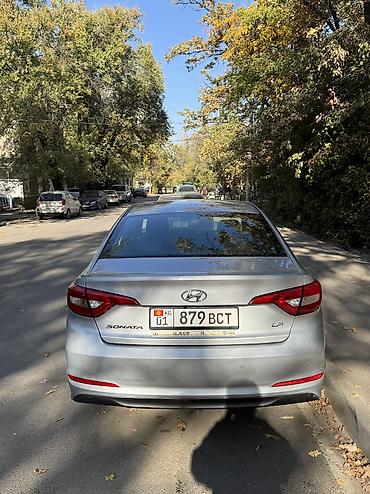 Унаа: Hyundai Sonata: 2017 г., 2 л, Автомат, Газ, Седан — 5