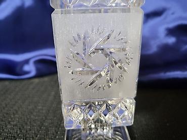 Vaze i saksije: Vaza nova kristal Bohemija iz 70ih. Vaza kristal,rucna obrada,gravura — 4