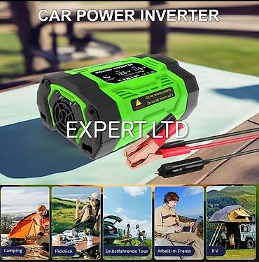 İnverterlər: Yeni Inverter, 100-300 Vt, 12 - 220 volt, Ünvandan götürmə, Ödənişli çatdırılma, Rayonlara çatdırılma — 29