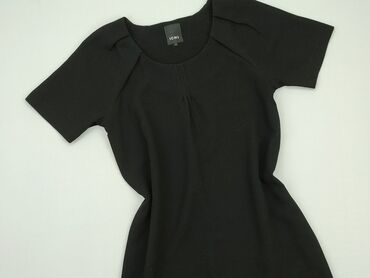 czarna sukienki z tiulowymi rękawami: Sukienka, M, Ichi, stan - Bardzo dobry