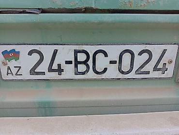 avto nömrə satışı: Avtomobil dövlət qeydiyyat nişanı satılır: 24-BC-024 Satilir - — 1