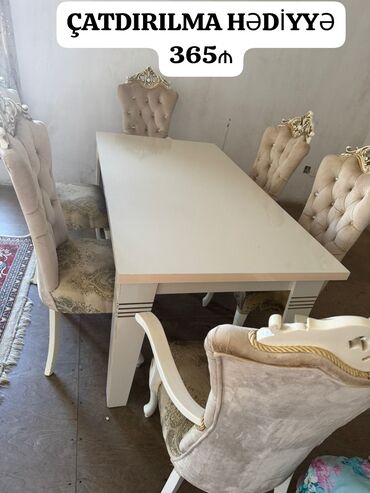 Güzgülər: Qonaq otağı üçün, İşlənmiş, 6 stul