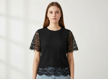bluzki dopasowane eleganckie: Women's blouse, size S