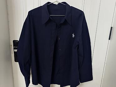 off white duks: Köynək, Ralph Lauren, Standart, rəng - Göy — 1