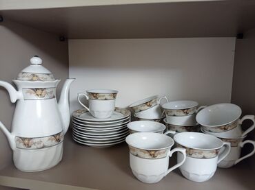 Наборы посуды и сервизы: Чайный набор, цвет - Белый