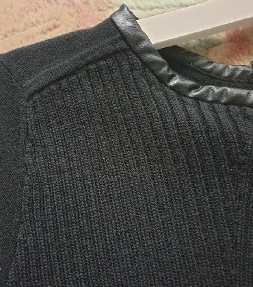 Haljine: Diane von Furstenberg - DVF original crna zimska haljina sa detaljima — 8