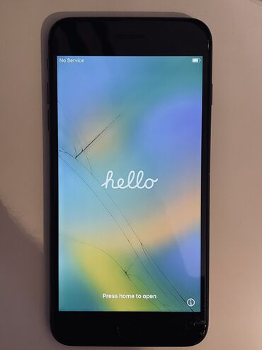 IPhone 8 Plus, 64 GB, Black Titanium, Barmaq izi