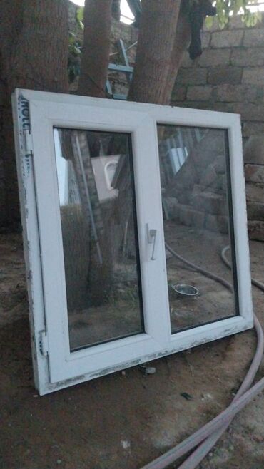 lalafo plastik pencere: Двухстворчатое Пластиковое окно Б/у, Платная установка