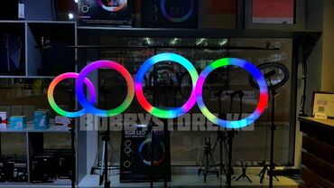 Освещение: Rgb кольцевая лампа mj-33 (33 см), со штативом бишкек описание товара at lalafo.kg — 10 Освещение: Rgb кольцевая лампа mj-33 (33 см), со штативом бишкек описание товара — 10
