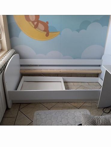 trikoi za balet i ples: Krevet sa fiokom i dušekom 160x80 HAPPY – beli (model 7701) - — 4