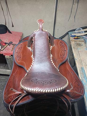 Товары и оборудование для с/х животных: Кожаное конское седло с упряжью Обмен нет только заказ комплект — 6