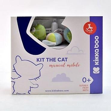 mojoj cerki: KIKKA BOO muzička vrteška za krevetac – Kit the Cat (šifra: KKB1) - — 3