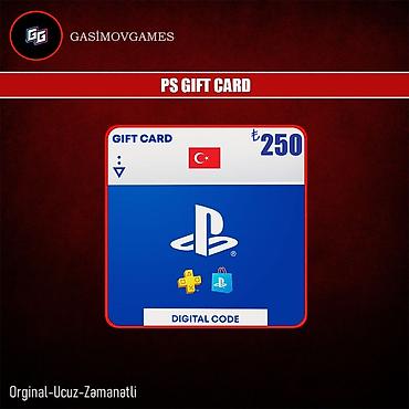 hədiyyə kart: Playstation Hədiyyə Kartları 🇹🇷Türkiyə və 🇺🇸Amerika regionu üçün — 1