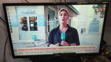 экран: Televizor Samsung sadə 82 ekran 130 azn Tam işlək vəziyyətdədi, heç