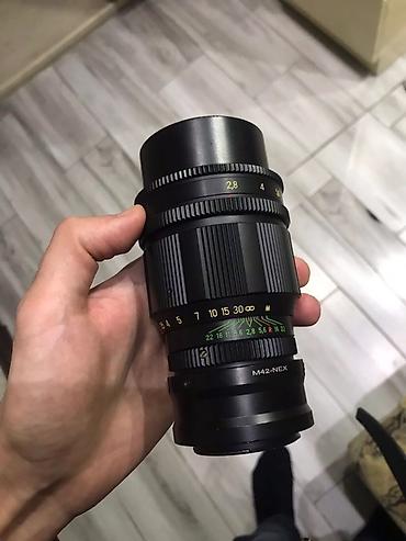 optika: Tair-11A 135mm f/2.8 manual obyektiv - Fokus məsafəsi: 135 mm - Maks — 3
