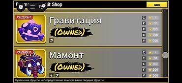 roblox card: Игровой аккаунт Roblox: Blox Fruits (Mobile/PC) - Уровень персонажа — 6
