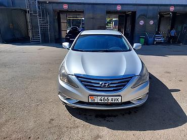 car kg: Hyundai Sonata: 2014 г., Автомат, Газ, Седан — 1