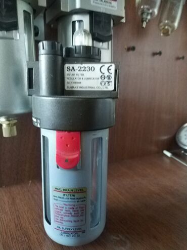 heinz kaşa: Sumake SA-2230 – 3/8" hava filtri, tənzimləyici və yağlayıcı (FRL)