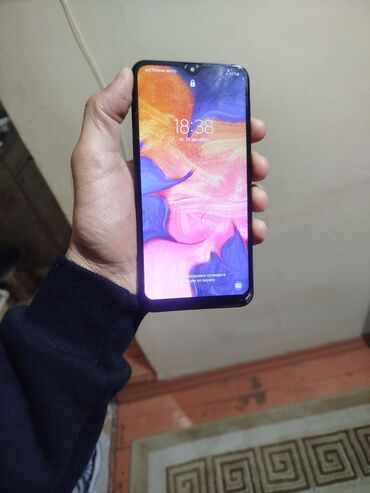 samaung a10: Samsung Galaxy A10, 32 GB, rəng - Qara, İki sim kartlı