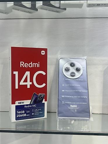 iphone 15 pro max lalafo: Redmi 14C, 256 GB, rəng - Mavi, Sensor — 1