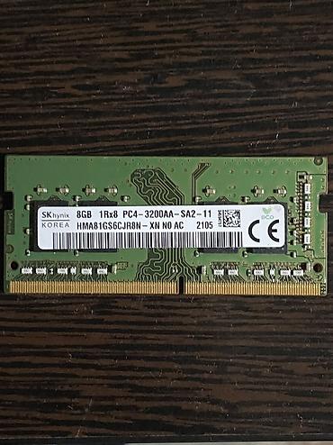Память для ноутбука SK hynix 8GB DDR4 SODIMM - Тип: DDR4 SODIMM