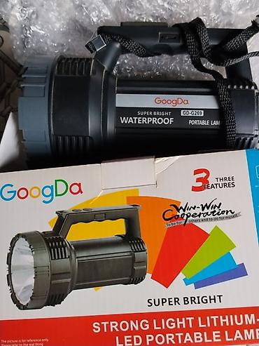 Alətlər: Çoxfunksiyalı alət dəsti 1) GoogDa GD-G269 LED fənər - Super Bright — 1