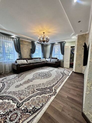 1 комнатная квартира бишкек снять долгосрочно: 3 комнаты, 105 м², Индивидуалка, 1 этаж, Косметический ремонт