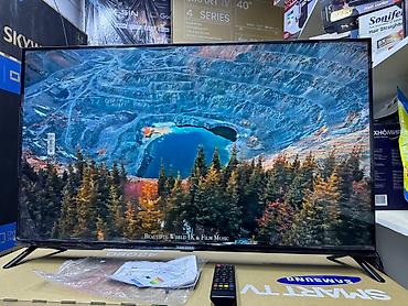 Телевизоры: Телевизор samsung 43Q80 smart Android tv с интернетом youtube, 110 см — 19