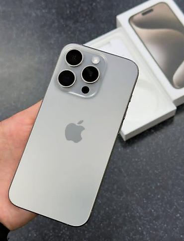 IPhone 15 Pro Max, 256 GB, Zəmanət, Face ID, Sənədlərlə