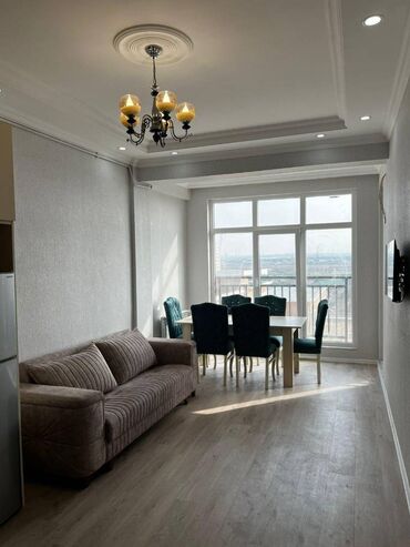 Uzunmüddətli kirayə mənzillər: Bağçaşəhər yaşayış kompleksində 5/14 mərtəbəsində 2 otaq əşyalı studio — 9