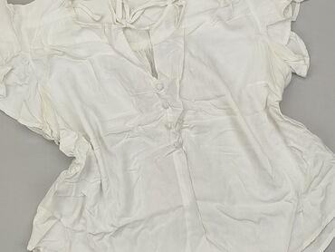 białe bluzki koronkowe reserved: Bluzka Damska, Reserved, L, stan - Dobry