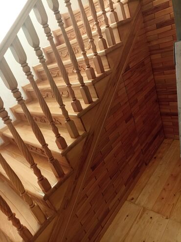 Digər xidmətlər: Hər növ taxtadan hər növ əl işləri qapı pilləkən mebel parket sauna — 4