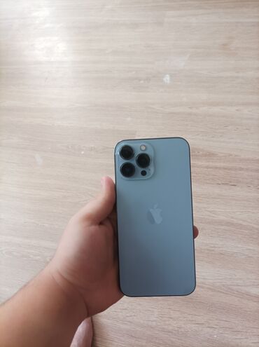 купить айфон 13 про: IPhone 13 Pro Max, 128 ГБ, Sierra Blue, Face ID