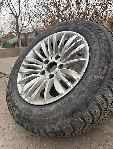 winter: Колеса в сборе R 15, Зимняя шипованная, Б/у, Пара, Легковые, Литые, отверстий - 5 — 2