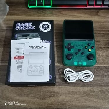 ram ddr4: R36s hanheld konsolu 1aydi almişam 64gb liq versiyadir qutu