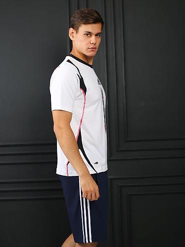 фирменные adidas: Мужская футболка, Все размеры, Adidas, Новый, цвет - Белый, Платная доставка — 7