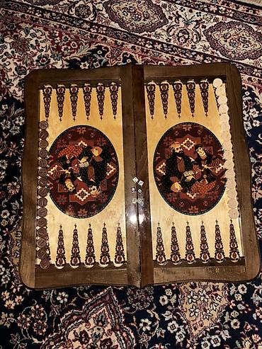 Nərdlər: Qoz ağacından hazırlanmış nərd satılır. Təbii qoz ağacı, möhkəm — 5
