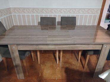 Qonaq otağı üçün, İşlənmiş, 6 stul