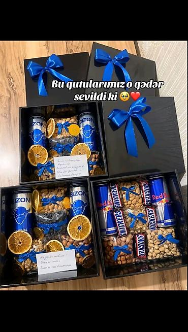 zir paket: Bəylərə özəl Box Sifarişlə 
Şəkildə olan boxlar 35 AZN — 1