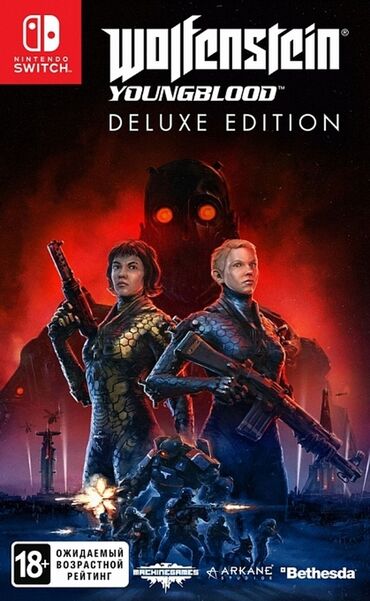 Nintendo Switch: Nintendo switch wolfenstein young blood. youngblood