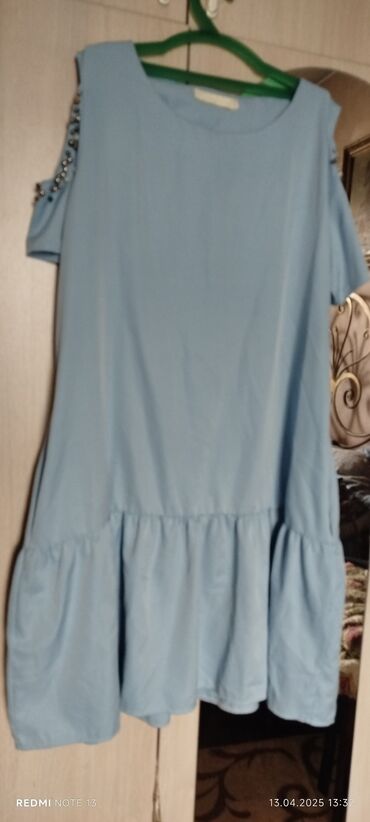 Повседневные платья: Повседневное платье, Осень-весна, Футляр, 2XL — 12